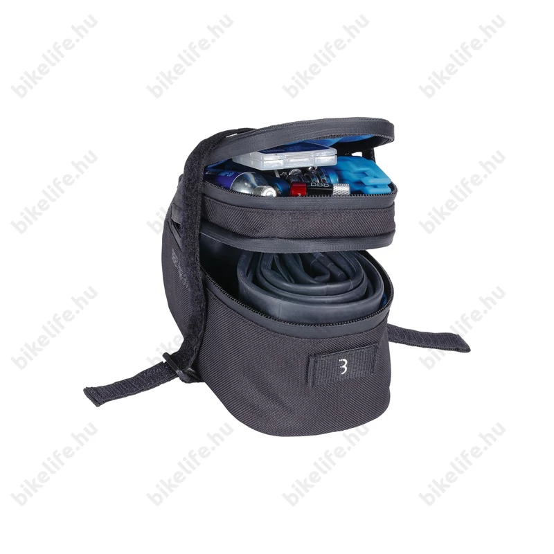 BBB BSB-31L EasyPack nyeregtáska, Velcro tépőzár, 0,75L, fekete