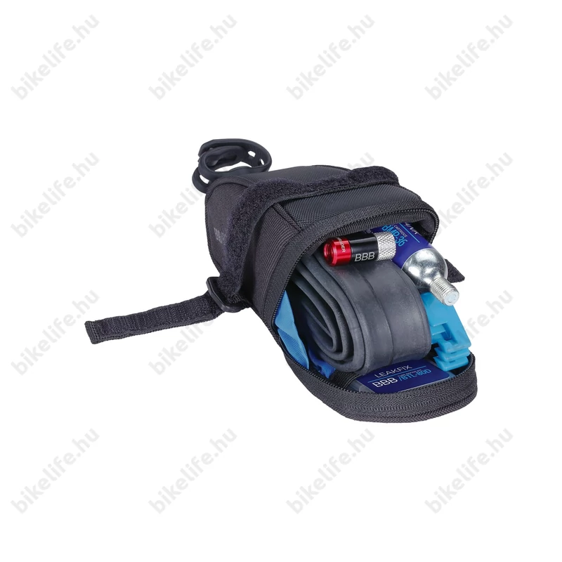 BBB BSB-33S SpeedPack nyeregtáska, Velcro tépőzár, 0,36L, fekete