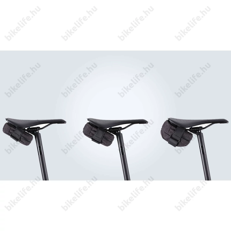 BBB Compacked nyeregtáska BSB-41 M, adapteres rögzítés, 0,5L, fekete