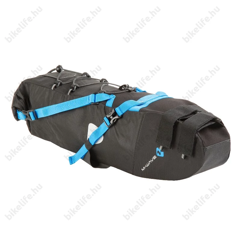 M-Wave Explorer Bike Packing nyereg táska 11 literes MTB, gravel kerékpárokra