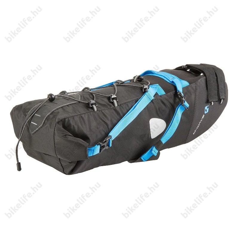 M-Wave Explorer Bike Packing nyereg táska 11 literes MTB, gravel kerékpárokra