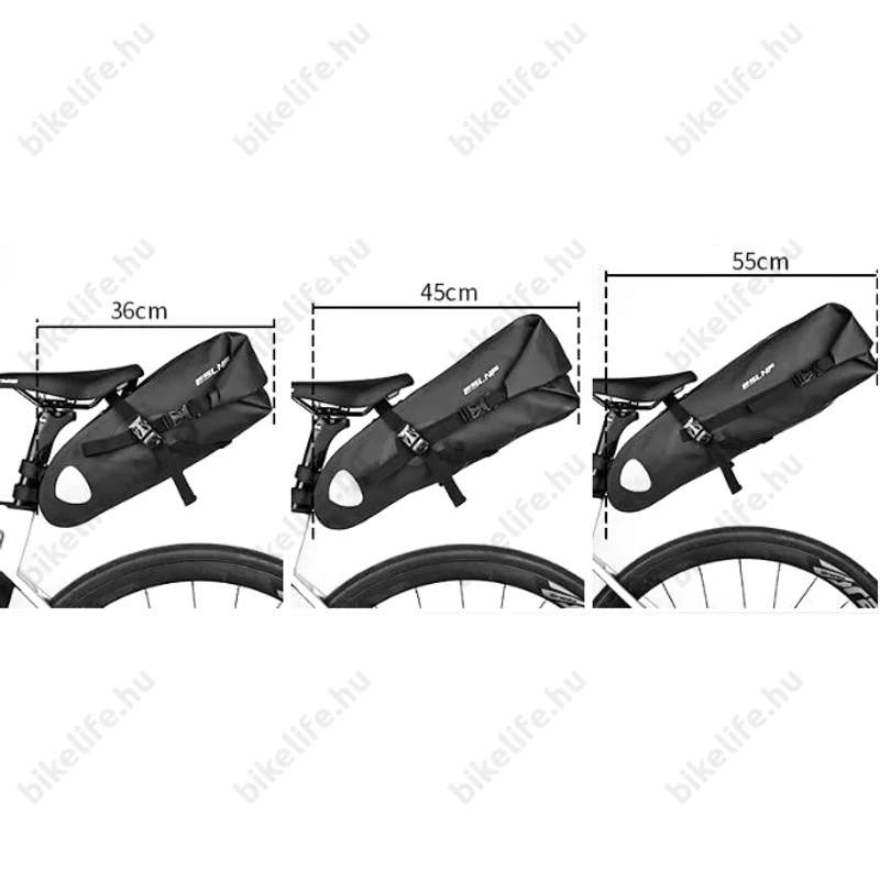 Ridepositive Bike Packing nyeregtáska 15 liter 36-55cm