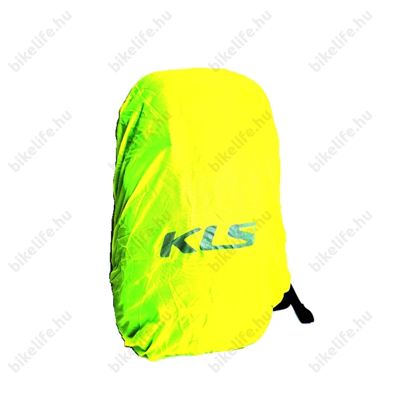 Kellys Lane kerékpáros hátizsák 16L-es, italtartó zsák nélkül, esővédő huzat, protektor, bukó tartó, fekete