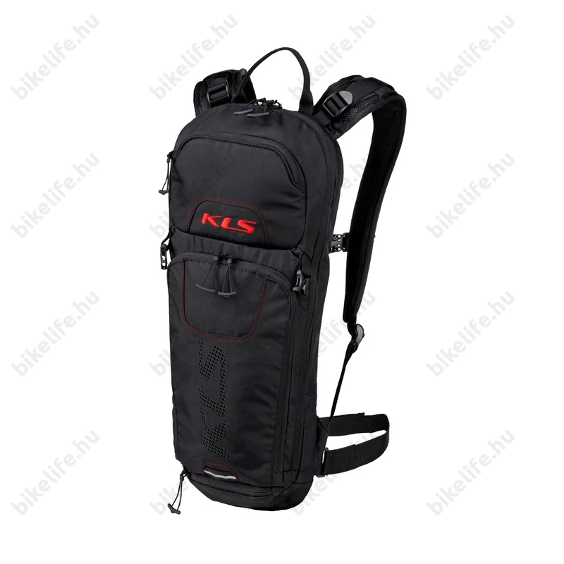 Kellys Jet 8 hátizsák italtartó rekesszel(italtartó zsák nem tartozék), 8 literes, fekete