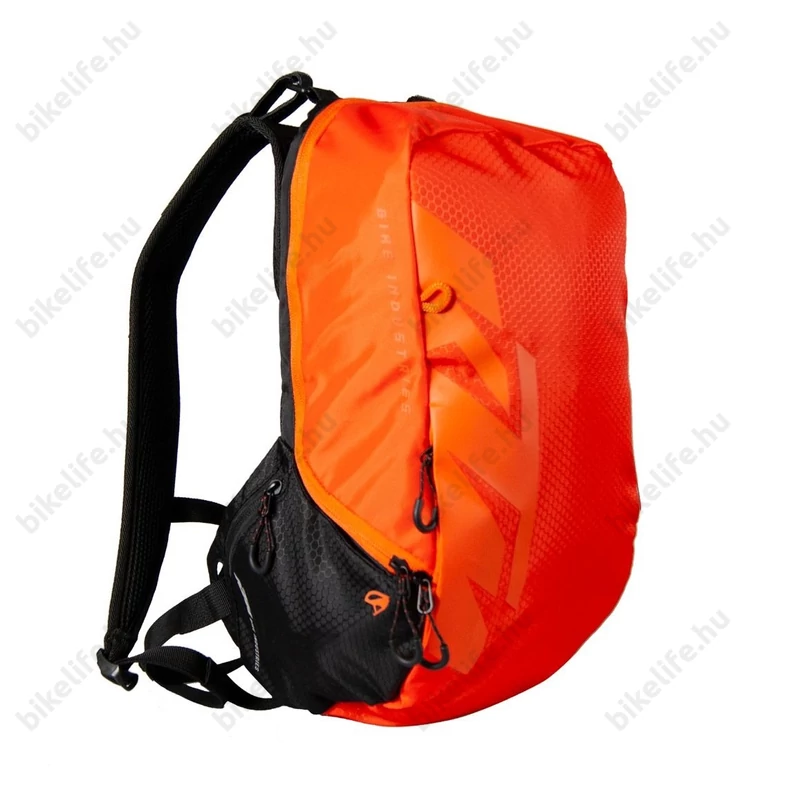 KTM Factory Team 20 literes hátizsák párnázott hevederekkel külső telefontartóval esővédővel