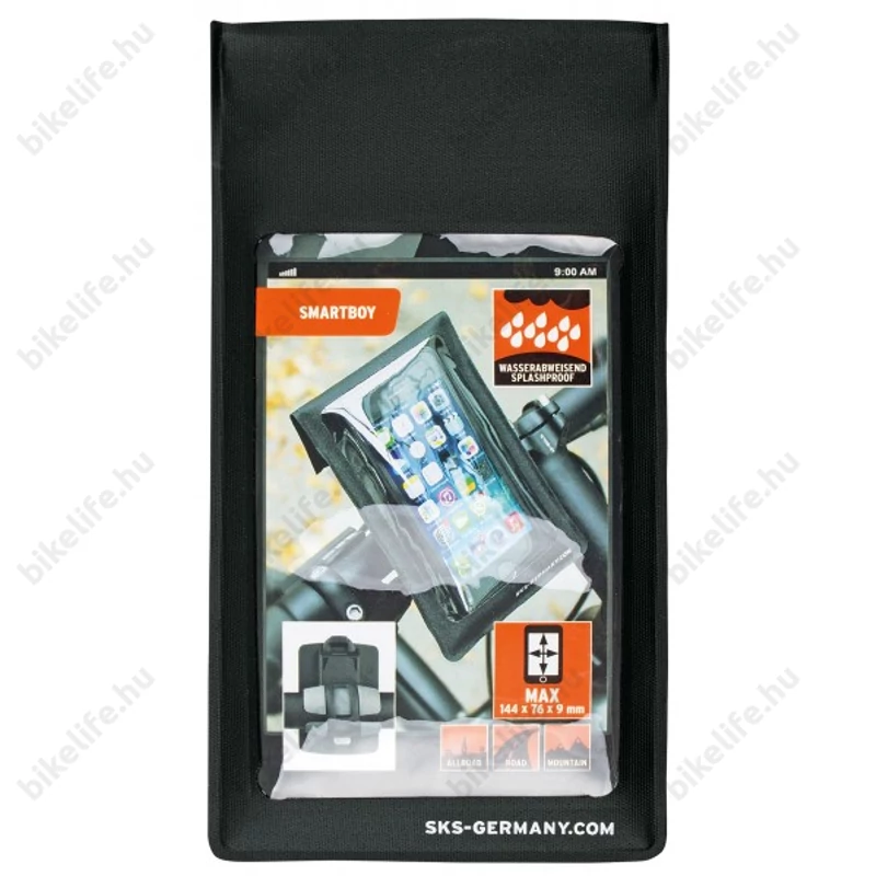 SKS Smartboy mobiltelefontartó (maximális telefon méret 144x76x9mm)