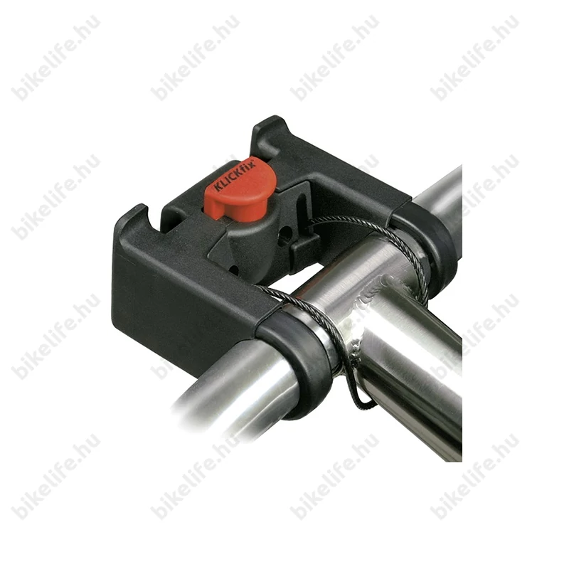 Klickfix kosártartó adapter kormányra, 22-26mm átmérőig, 7kg terhelhetőség