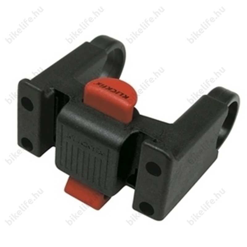 Klickfix kosártartó adapter kormányra, extra hosszú előrenyúlással, 22-26mm átmérőig, 7kg terhelhetőségű