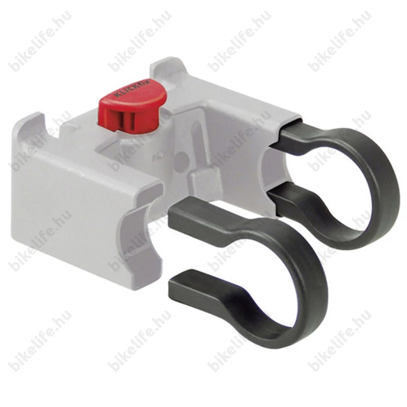 Klickfix kosár vagy táskatartó adapter 31,8mm befogó átmérőjű kormányokra 7kg terhelhetőséggel
