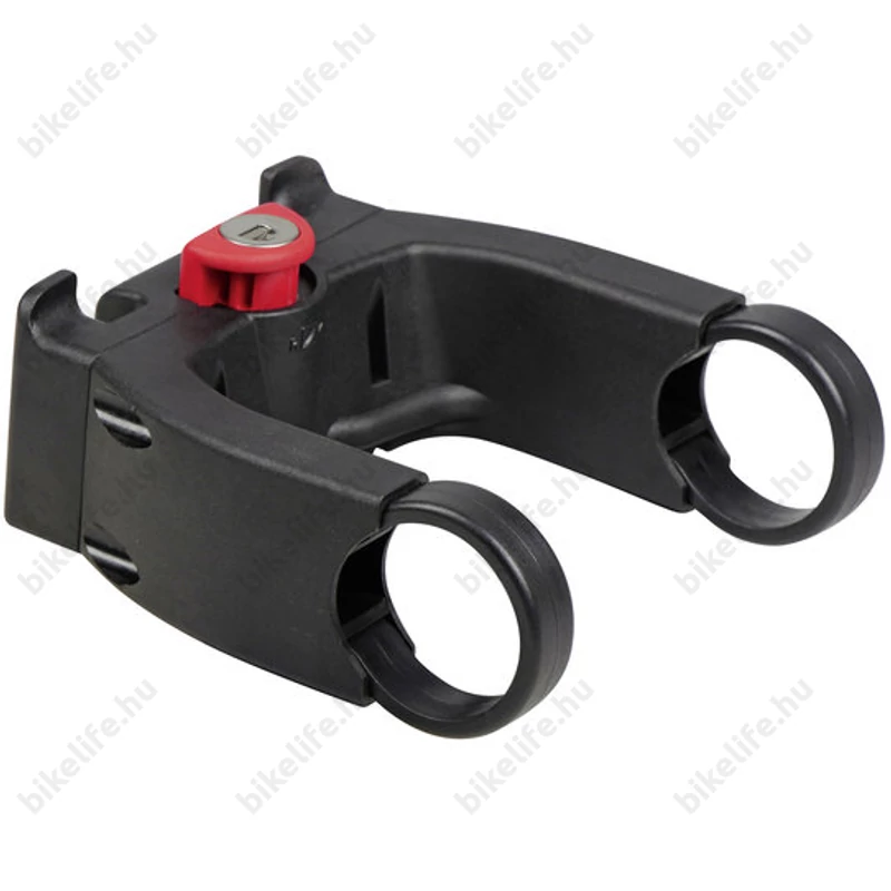 Klickfix zárható kosár és táskatartó adapter kormányra 22-31,8 mm átmérőig 7kg terhelhetőséggel