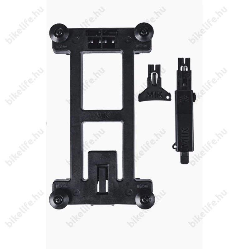 Basil MIK Plate 2.0 zárható kosár/táska adapter MIK csomagtartókhoz