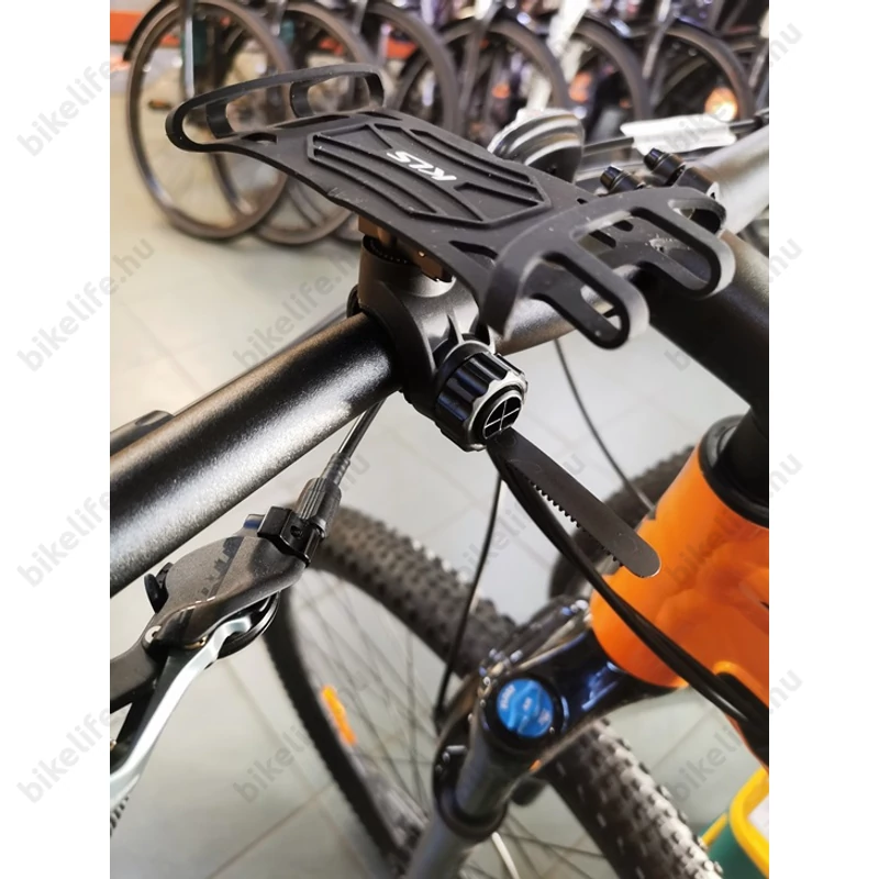 Kellys KLS Hugger szilikonpántos telefontartó bármilyen készülék mérethez