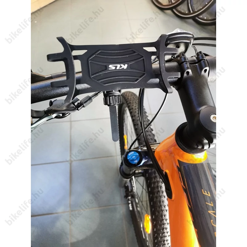 Kellys KLS Hugger szilikonpántos telefontartó bármilyen készülék mérethez