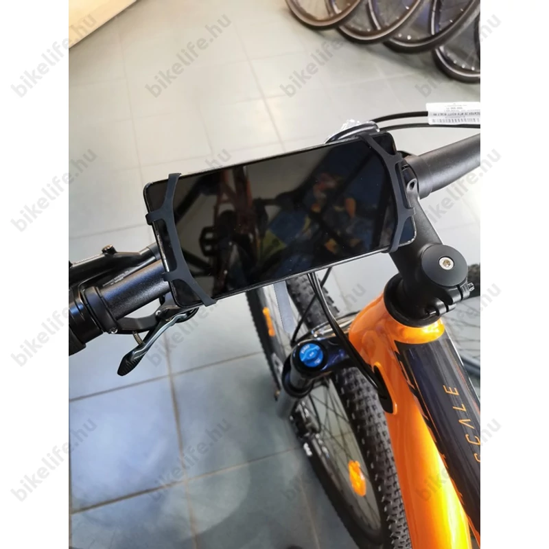 Kellys KLS Hugger szilikonpántos telefontartó bármilyen készülék mérethez