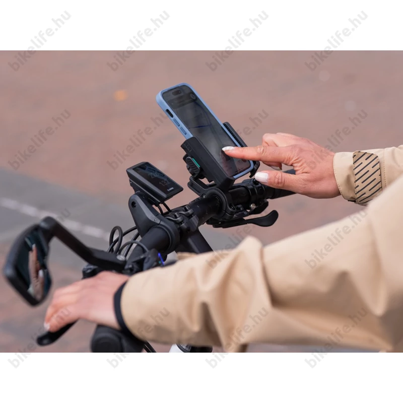 BBB BSM-15 PhoneLock mobiltelefontartó kormányra, fekete, univerzális, 60-95mm szélességig, 14mm vastagságig