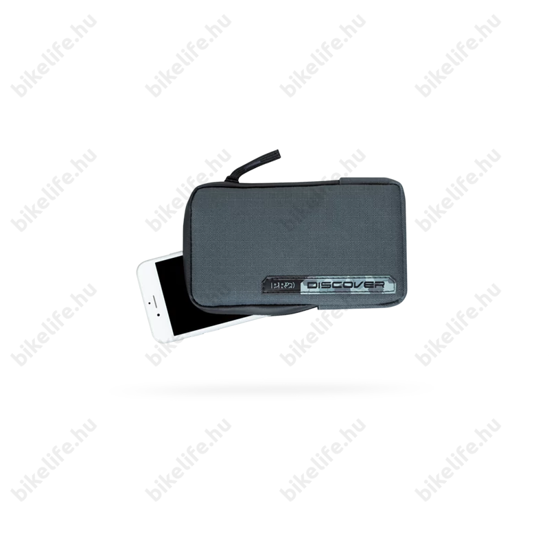 Pro Discover mobiltelefon tartó táska gravel vízálló szürke