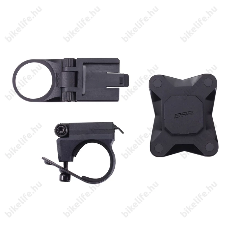 BBB BSM-41 Warden mobiltelefontartó, fekete, univerzális ragadós hátlappal tok nélkül