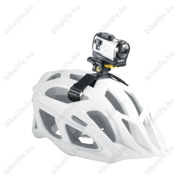 Topeak univerzális sportkamera adapter Sony/Go Pro/Shimano/Garmin-hez, kormány, nyereg, fejvédő (a termék ára a sportkamerát nem tartalmazza)