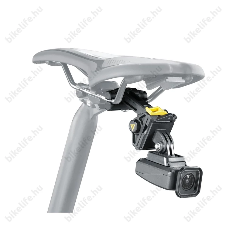 Topeak univerzális sportkamera adapter Sony/Go Pro/Shimano/Garmin-hez, kormány, nyereg, fejvédő (a termék ára a sportkamerát nem tartalmazza)