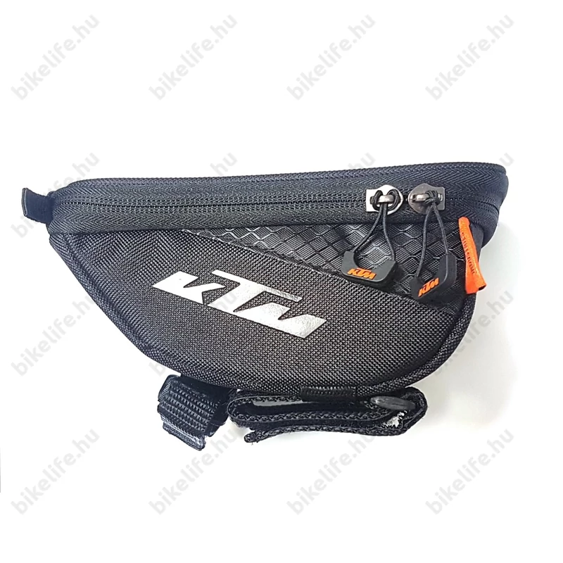 KTM Phone mobiltelefontartó táska kormányra, tépőzáras, 0,6L kapacitás, érintőképernyő kompatibilis