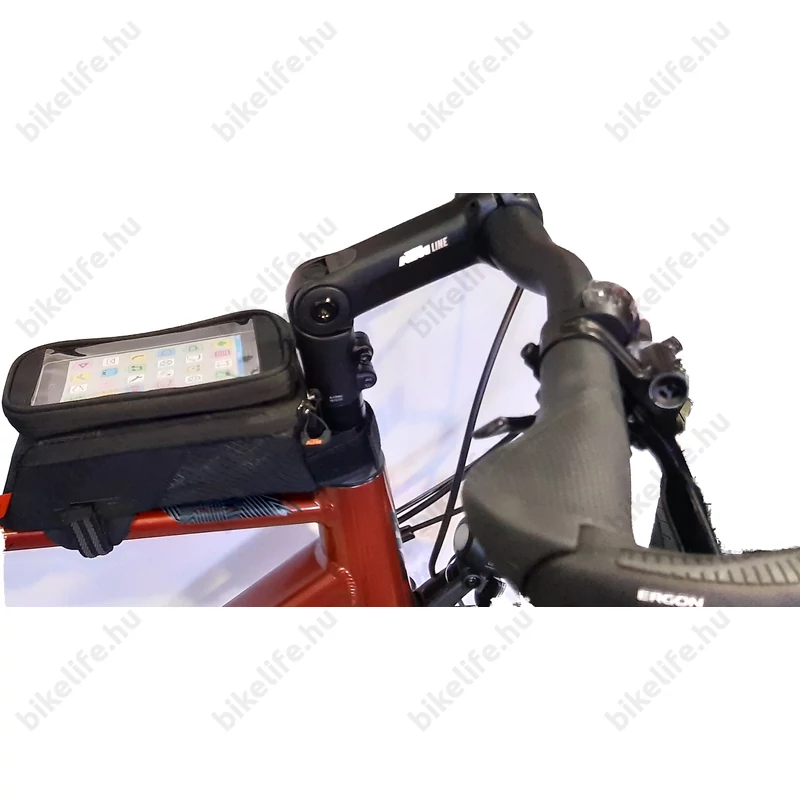 KTM Phone mobiltelefontartó táska vázra, tépőzáras, 1L kapacitás, érintőképernyő kompatibilis