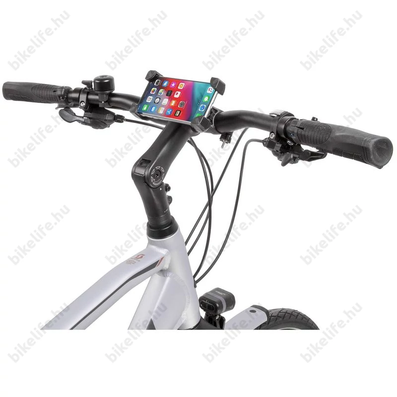 M-Wave mobiltelefontartó, univerzális, 22,2-31,8 mm-es kormányokra szerelhető