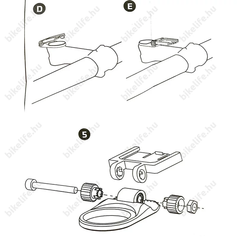 BBB BSM-03 Patron mobiltelefontartó Iphone 6/7/8-hoz, fekete/kék