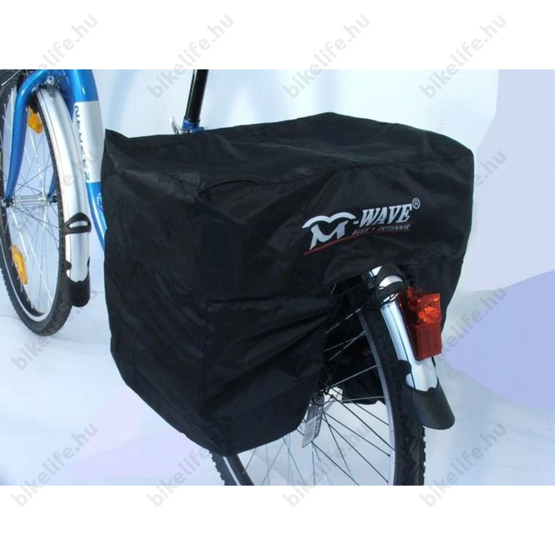 M-Wave esővédő huzat 3 részes táskákhoz, univerzális, összehúzható, fekete
