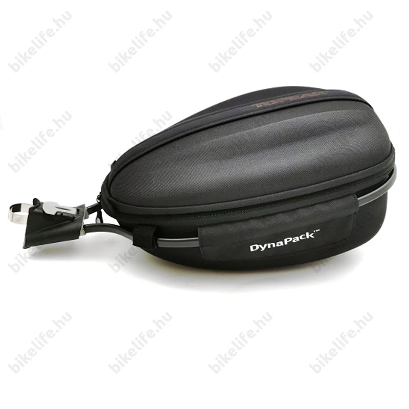 Topeak DynaPack DX nyeregcső táska 9,7L, fekete, QuickClick, vízálló huzattal