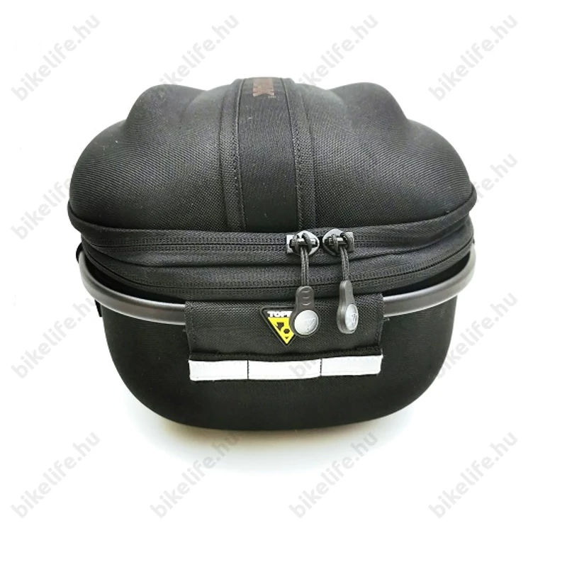 Topeak DynaPack DX nyeregcső táska 9,7L, fekete, QuickClick, vízálló huzattal