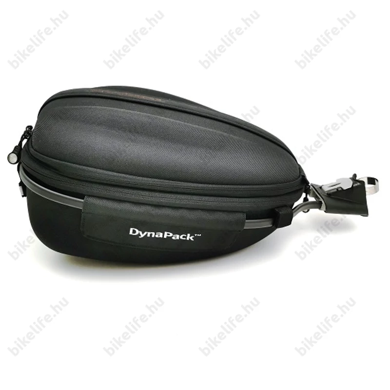Topeak DynaPack DX nyeregcső táska 9,7L, fekete, QuickClick, vízálló huzattal