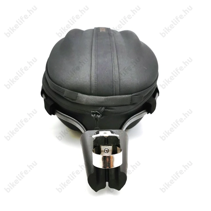 Topeak DynaPack DX nyeregcső táska 9,7L, fekete, QuickClick, vízálló huzattal