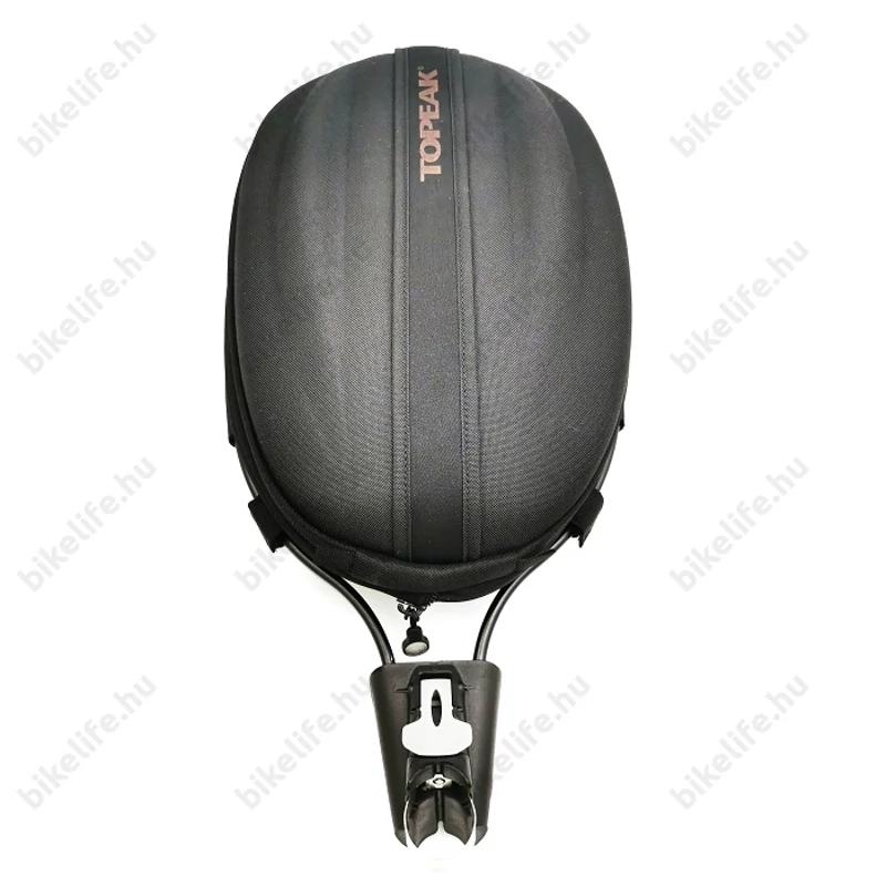 Topeak DynaPack DX nyeregcső táska 9,7L, fekete, QuickClick, vízálló huzattal