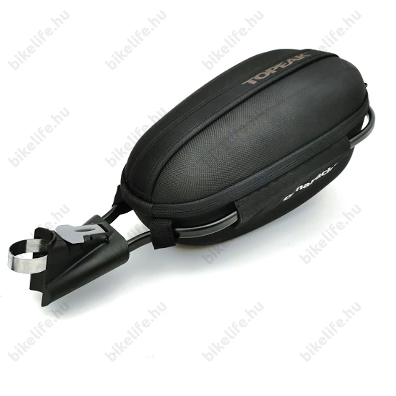 TOPEAK DYNAPACK DX nyeregcső táska 4L, QuickClick, esővédőhuzattal, fekete