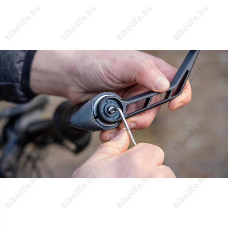 BBB E-view kerékpáros visszapillantó tükör BBM-01, kormányvégbe rögzíthető, jobbos