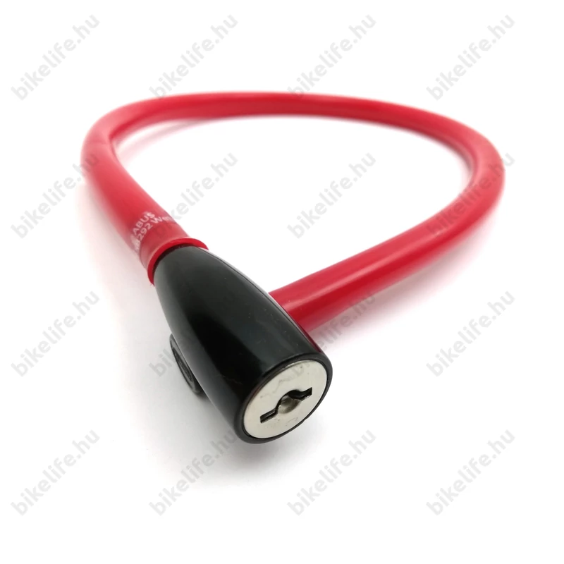 Zár Sodrony Abus Kids 3406K/55cm kulcsos bordó