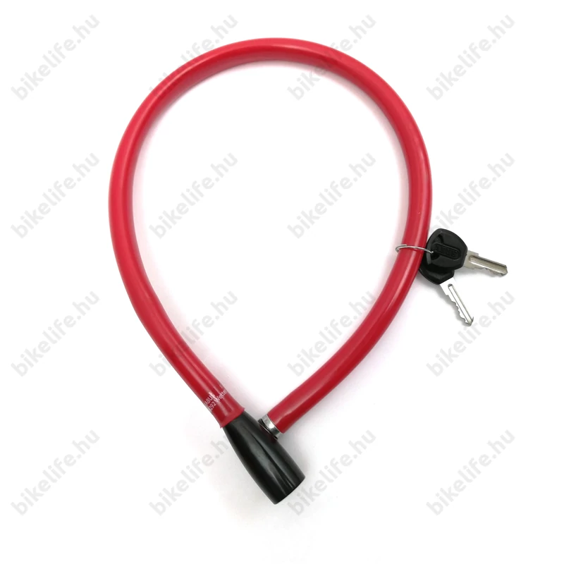 Zár Sodrony Abus Kids 3406K/55cm kulcsos bordó