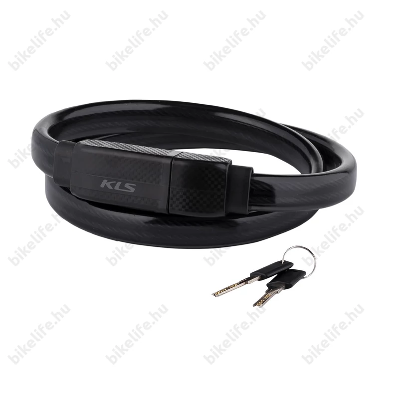 Kellys KLS Loop sodrony zár fekete 90cm kulcsos