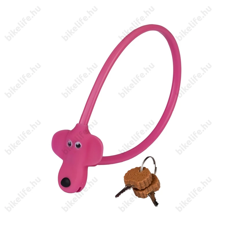 Zár spirál Kellys Kiddy Pink