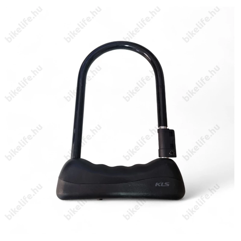 Kellys KLS Alert Plus U lakat 12 mm-es acélból hordozó tartóval 165x245 mm kulcsos zárral