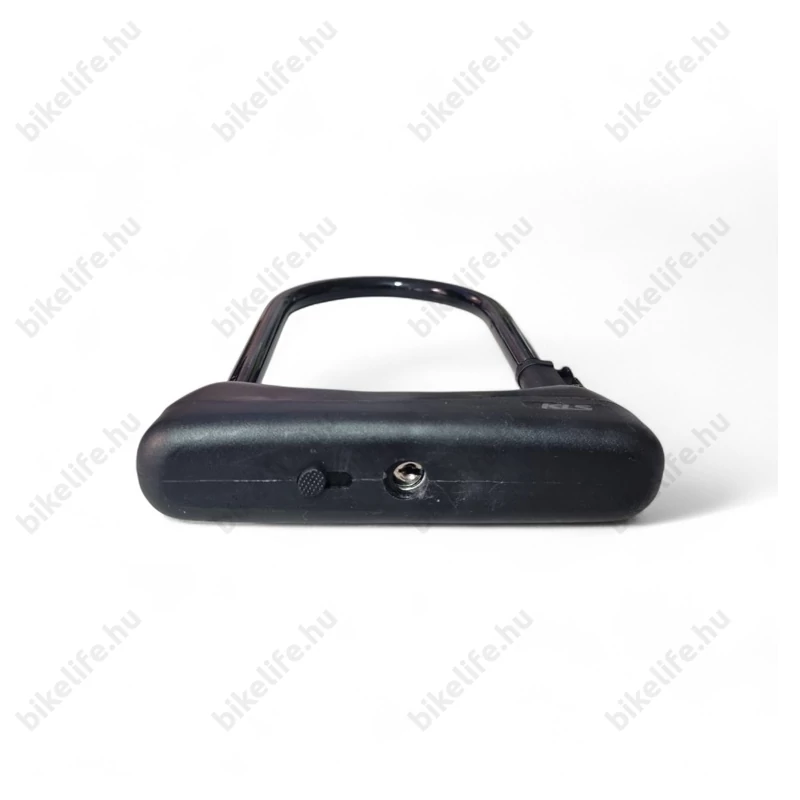 Kellys KLS Alert Plus U lakat 12 mm-es acélból hordozó tartóval 165x245 mm kulcsos zárral