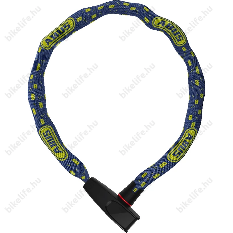 Zár Lánc Abus Catena 6806/75cm kék maszkos, tartó nélkül