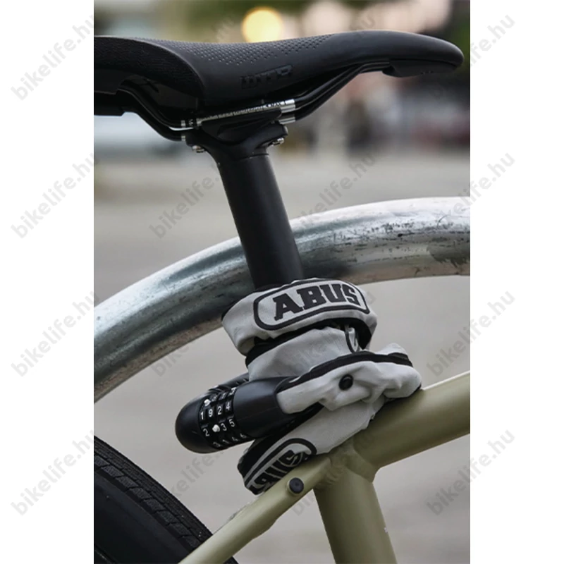 Abus Tresor 6807C/110 láncos kerékpárzár Tec Grey színben egyedileg beállítható számkombinációval