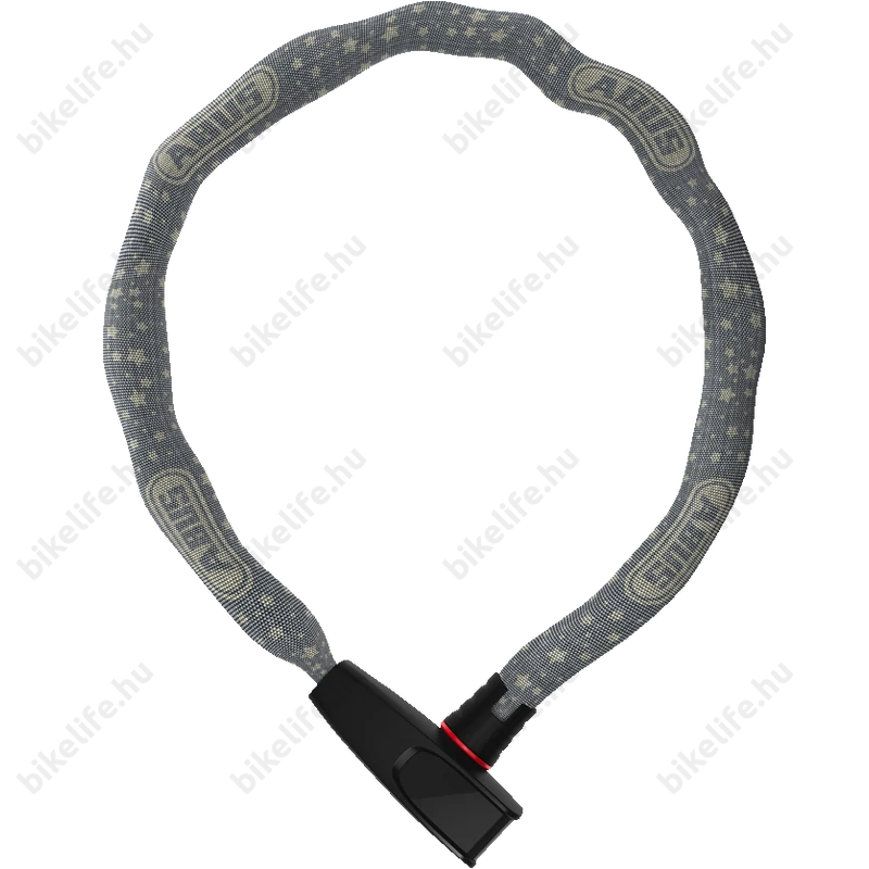 Zár Lánc Abus Catena 6806/75cm, szürke, csillagos, 6806K