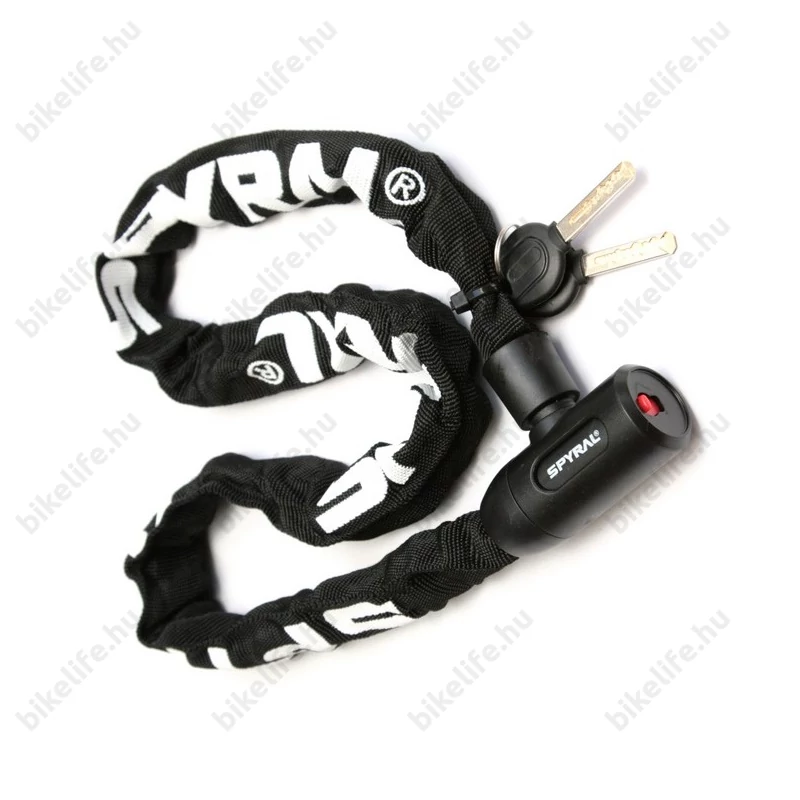 Spyral Chain láncos zár 900mm hosszú 6mm vastag szemekből