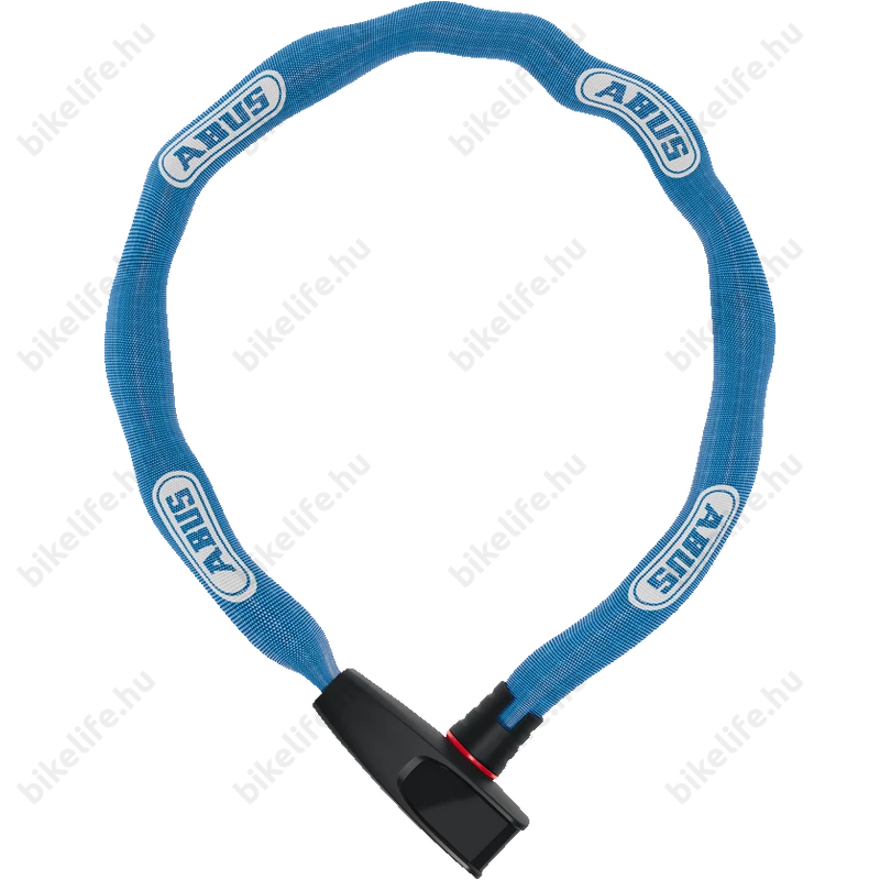 Zár Lánc Abus Shadow Catena 6806K/75cm aqua, tartó nélkül, mindkét oldalán használ.kulcs