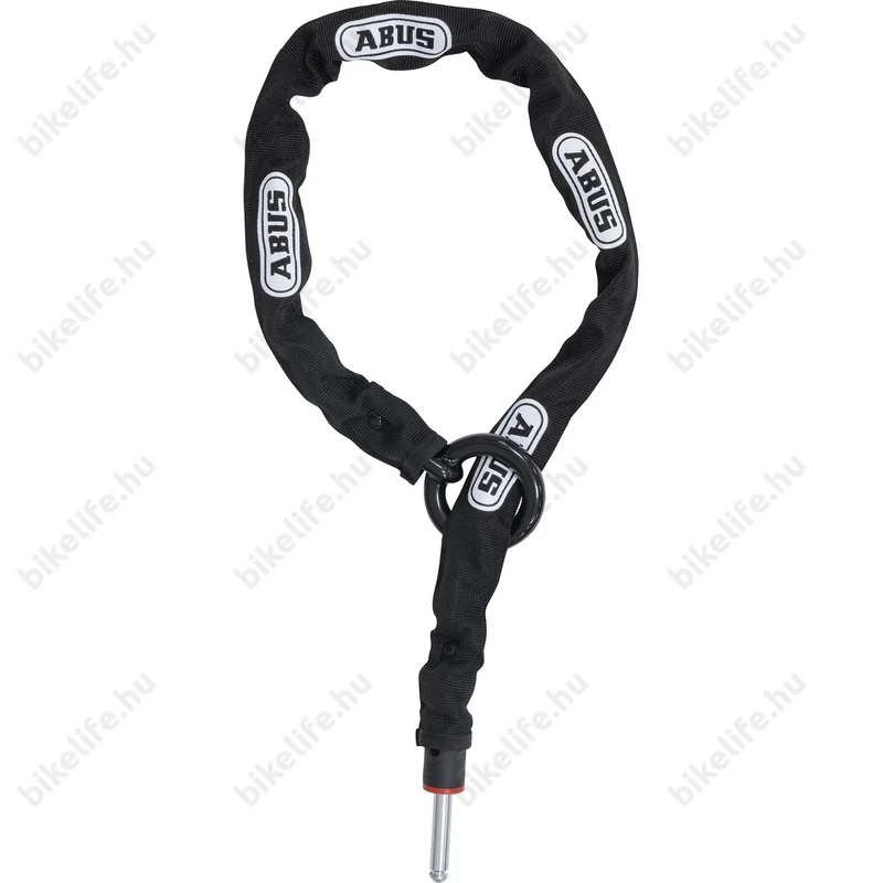 Abus IvyTex Adaptor Chain 2.0 kiegészítő láncos lakat patkózárakhoz 6mm / 130cm es alarmbox 2.0-hoz, fekete