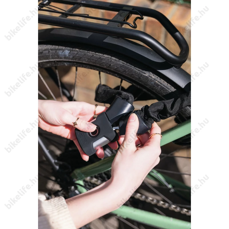 Abus Yardo láncos lakat ujjlenyomat olvasóval 110cm hosszú