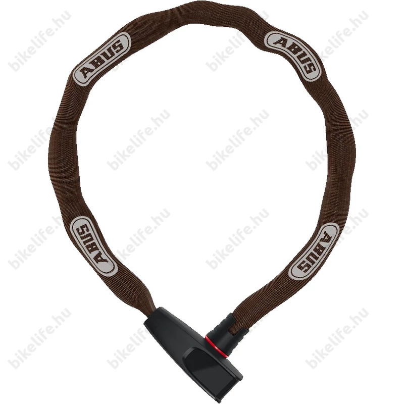 Abus Catena láncos lakat 6mm vastag szemekből 6806K/85 barna 85cm