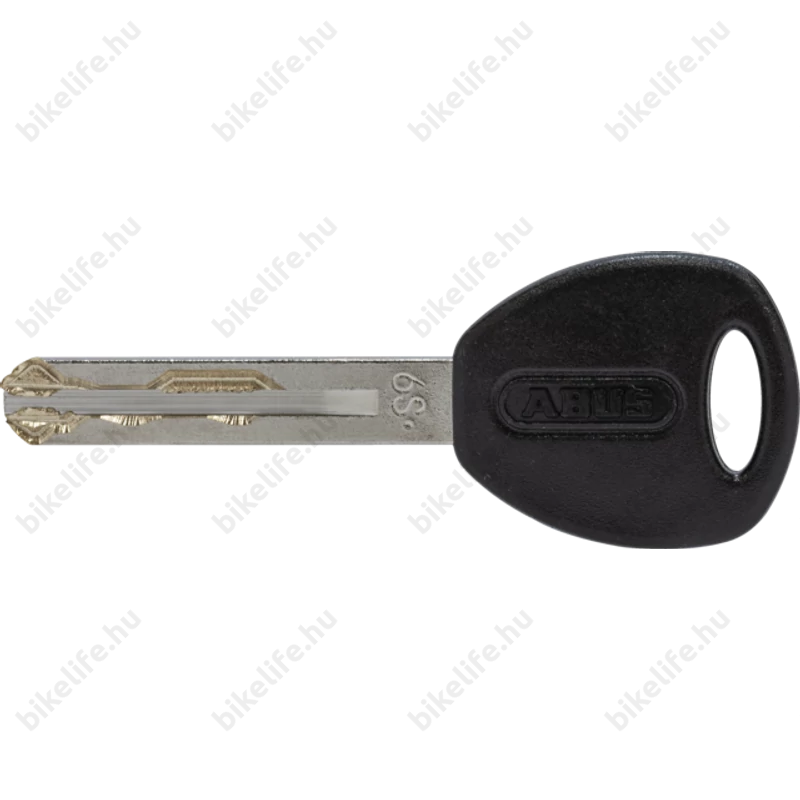 Abus Yarnit 4004K/140 láncos kerékpárzár extra könnyű speciális textíl bevonatú Black színben